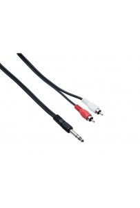 Bespeco ULG150 Cavo Jack Stereo 6,3 mm 2 x RCA Mt1,5