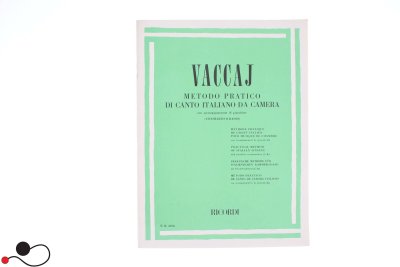 Vaccaj Metodo Pratico Di Canto Italiano da Camera