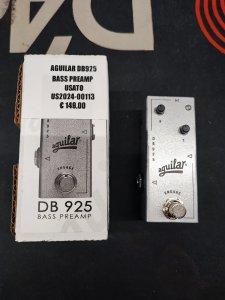 aguilar db925 bass preamp usato