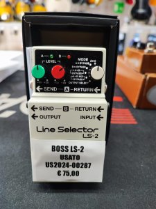 BOSS LS-2 LINE SELECTOR USATO