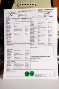 Fender Custom Shop Michael Landau Signature 1968 Stratocaster Rw Black