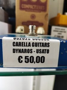 CARELLAGUITARS DYNAROS USATO