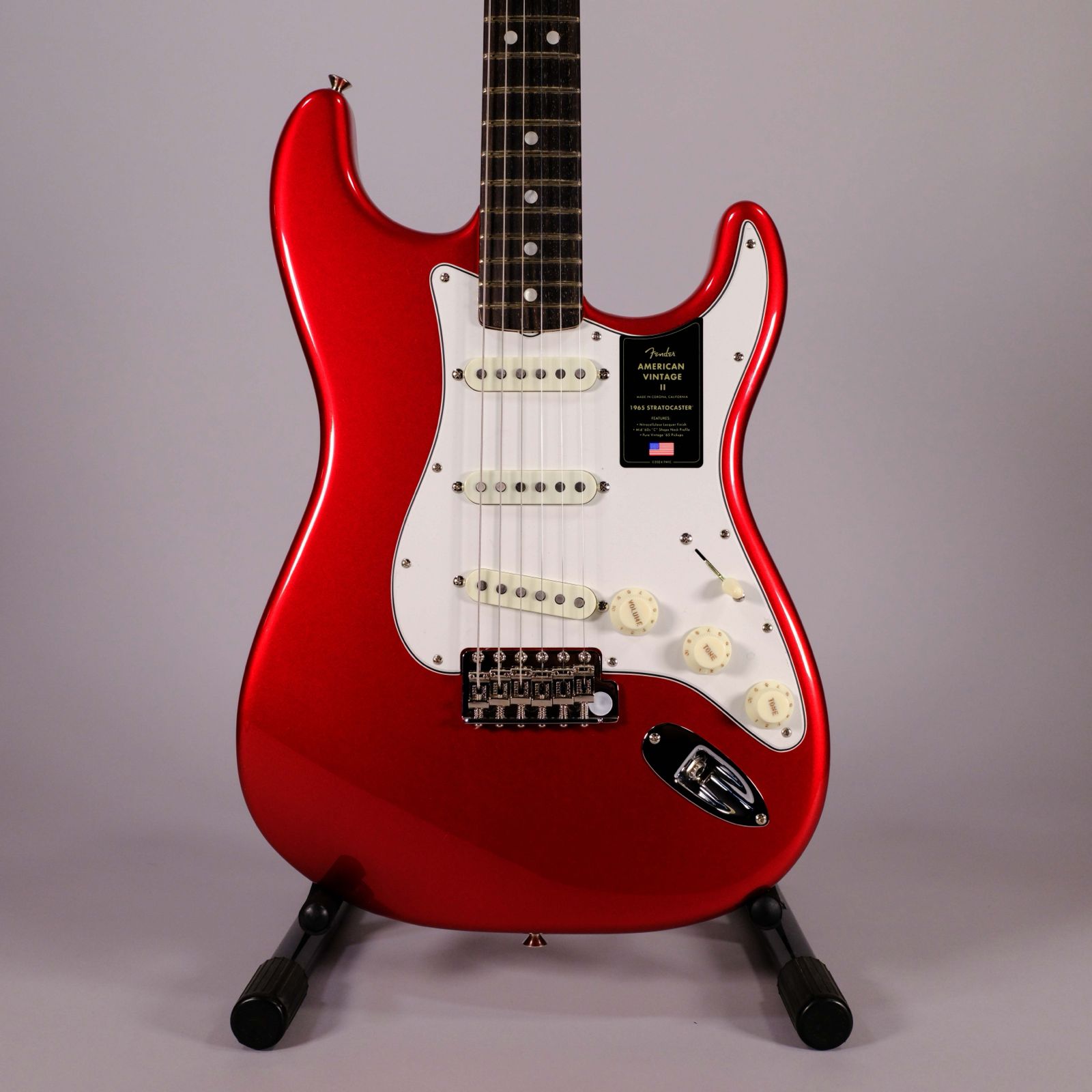 Fender American Vintage II 1965 Stratocaster Rw Candy Apple Red