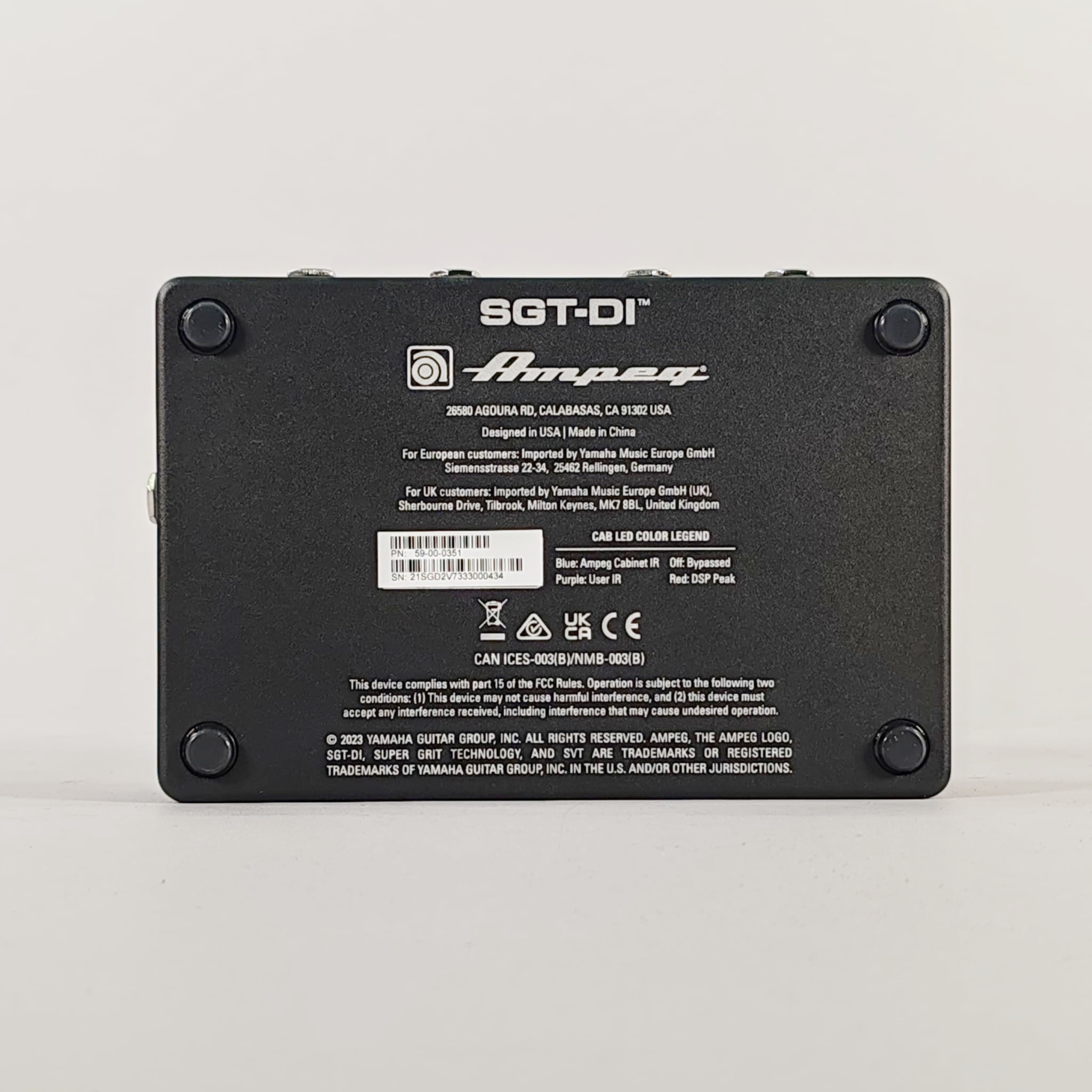AMPEG  SGT-DI USATA