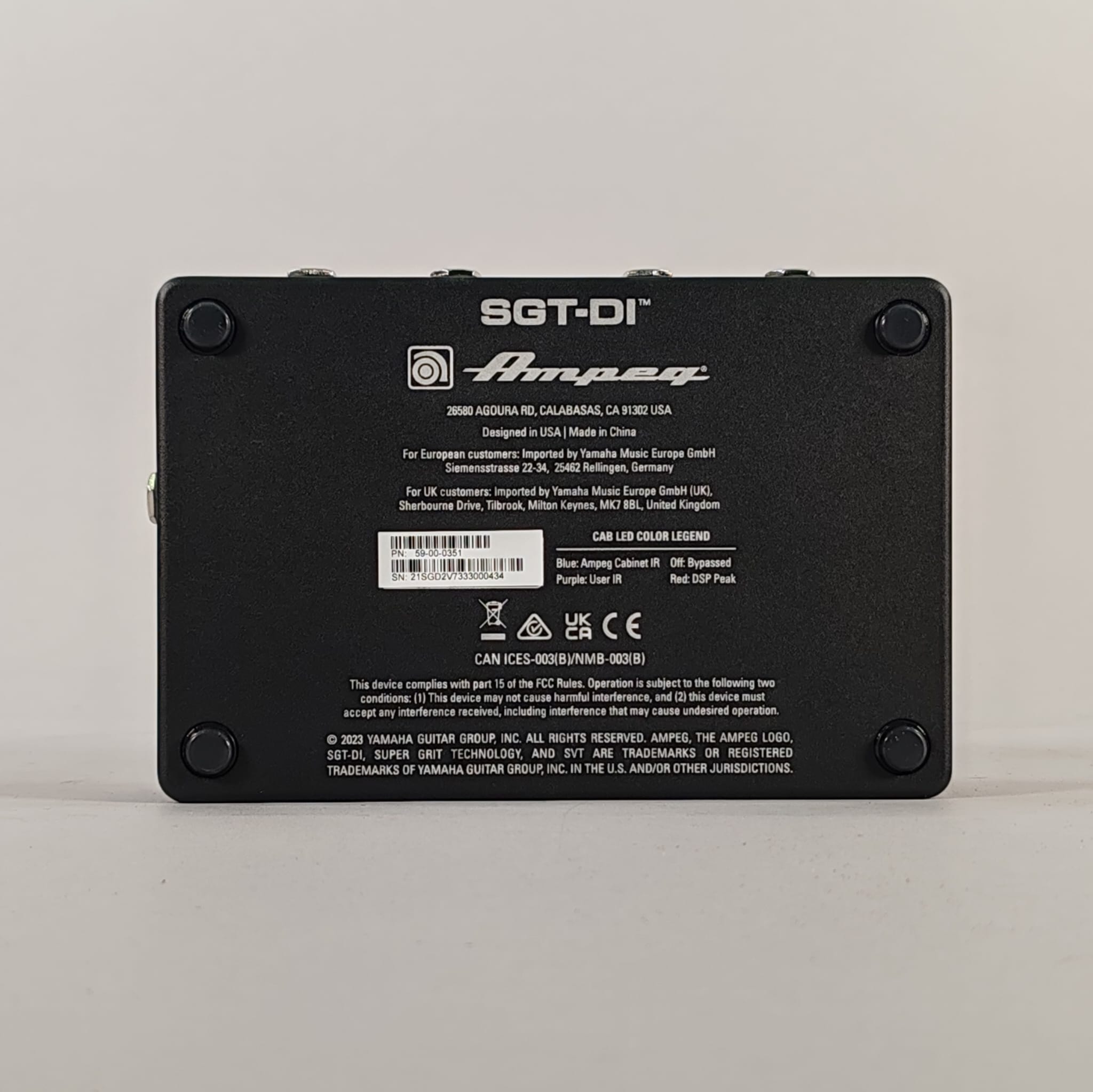 AMPEG  SGT-DI USATA