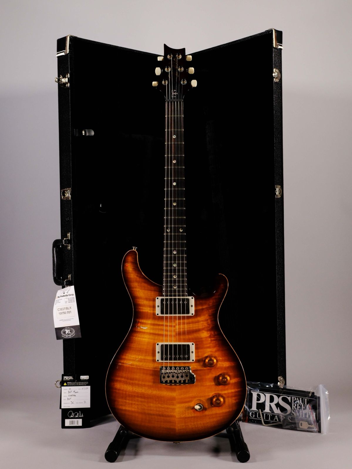 Prs DGT Moons McCarty Tobacco Sunburst 2025