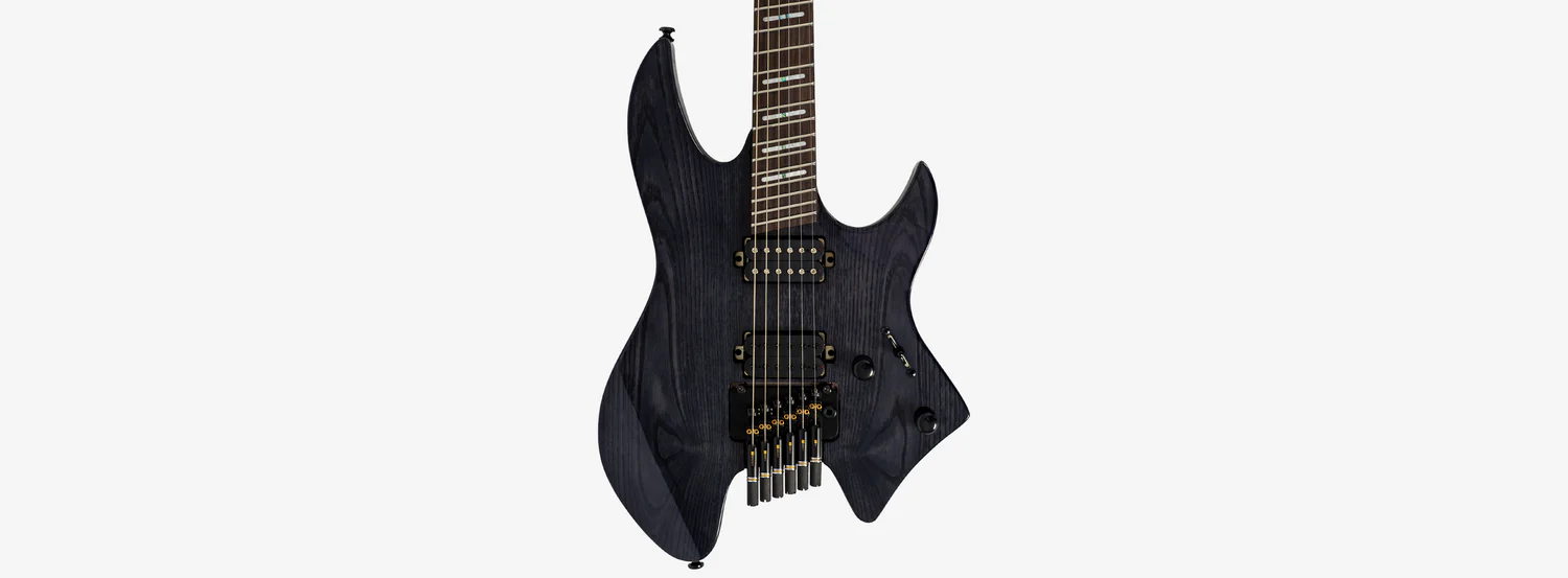 Sire guitars X6 headless 6 tbk trans black